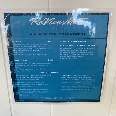 Revive Mee IV Therapy, spa in Stratford, CT